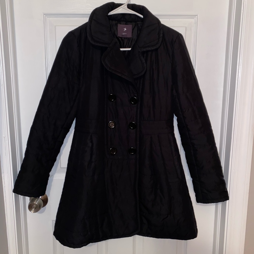 ⚫️ Forever XXI Pea Coat/ Trench Coat 💋